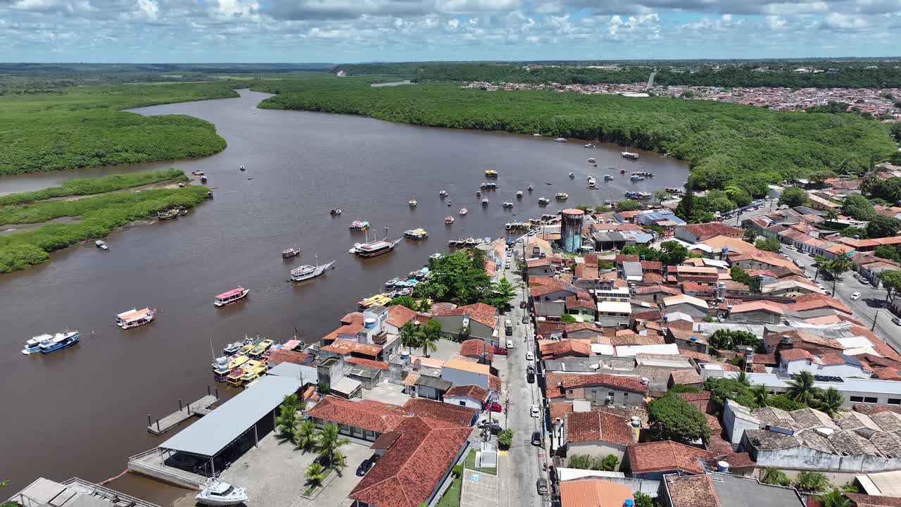 centro de la ciudad de porto seguro bahía brasil