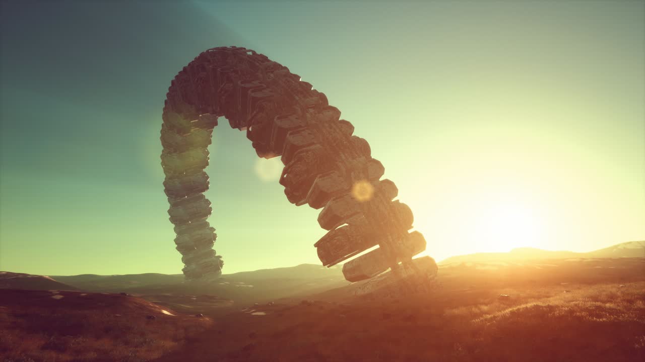 지구를 향한 정체되지 않은 비행 물체