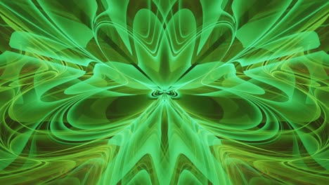 Layers-of-endless-rhythmic-green-fragments-flowing-in-a-loop,-mesmerizing-and-calming-fractal-enigma-anomaly