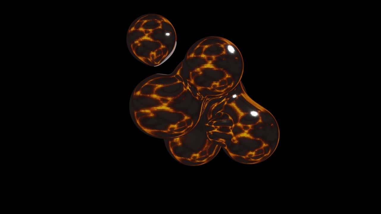 에어버블 메탈볼 3d 영상