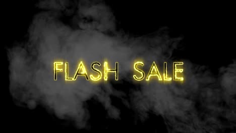venta instantánea con humo 4k
