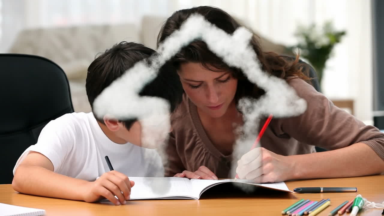 la casa de mis sueños y la familia