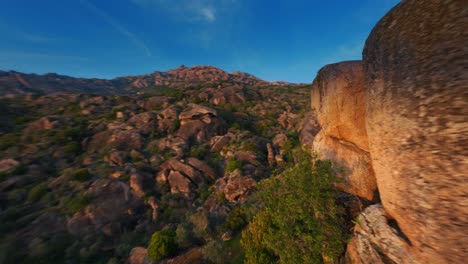 Aerial-view-of-extraordinary-rock-formations