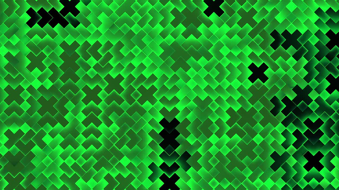 Abstract Green Geometric Pattern Background