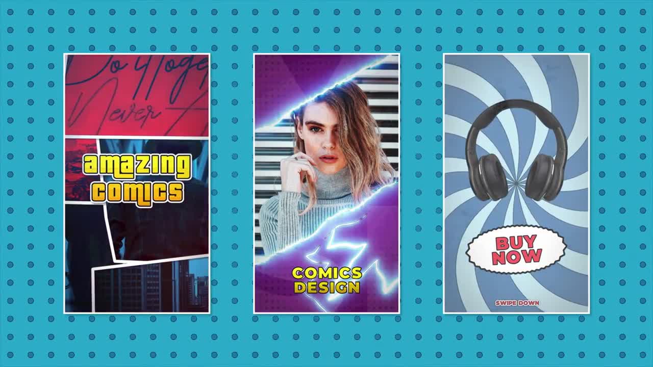 Storie di Instagram a fumetti