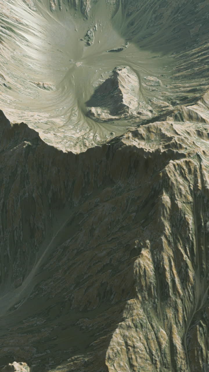 vista del paisaje del planeta alienígena