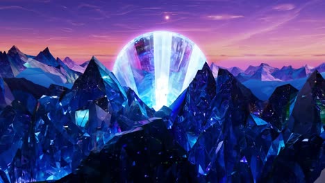 crystalline sunset portal