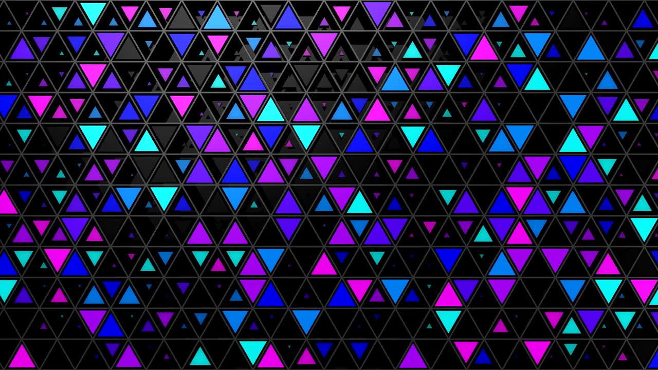 el fondo de los triángulos