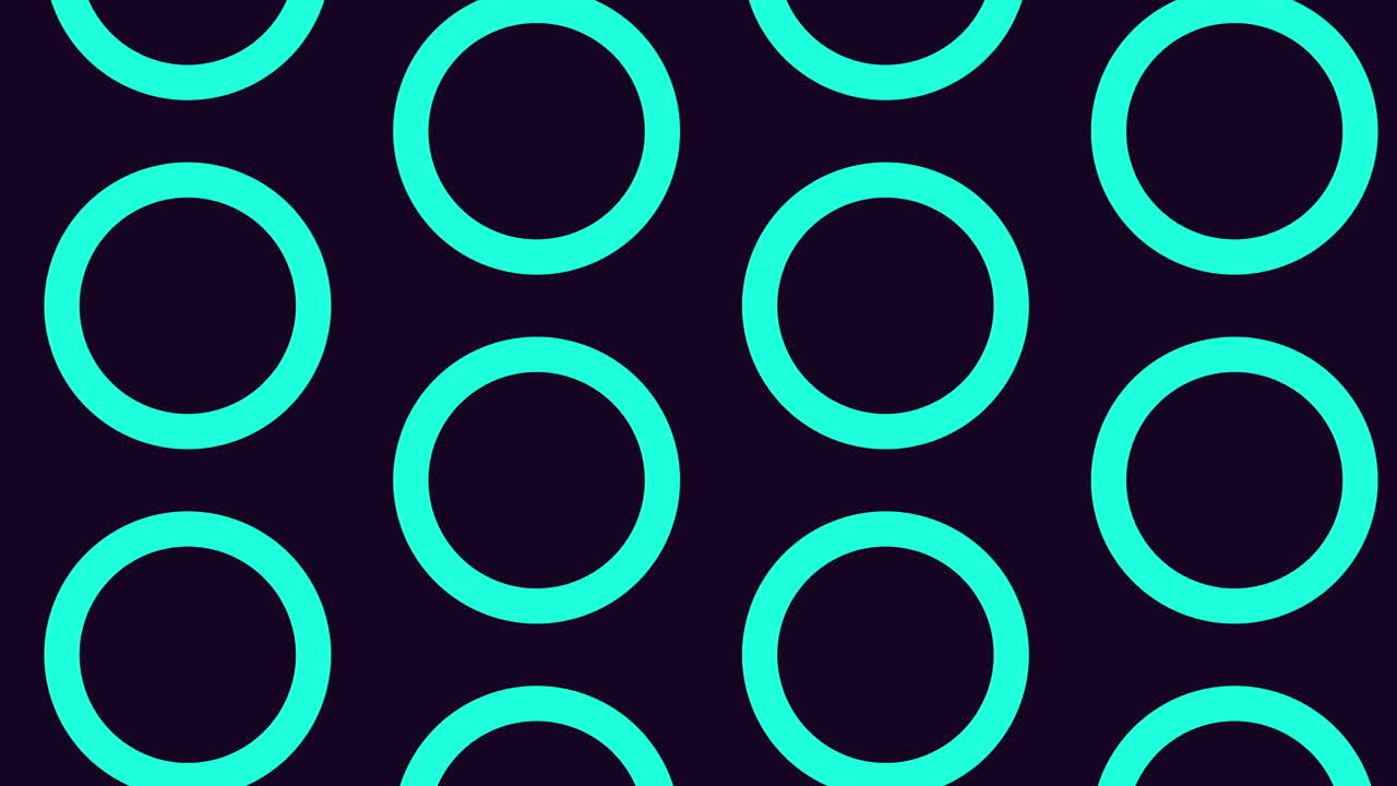 patrón dinámico de círculo negro y amarillo sobre un fondo oscuro