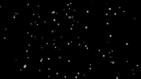 snow fall and soft wind effect black screen for banner and advertise