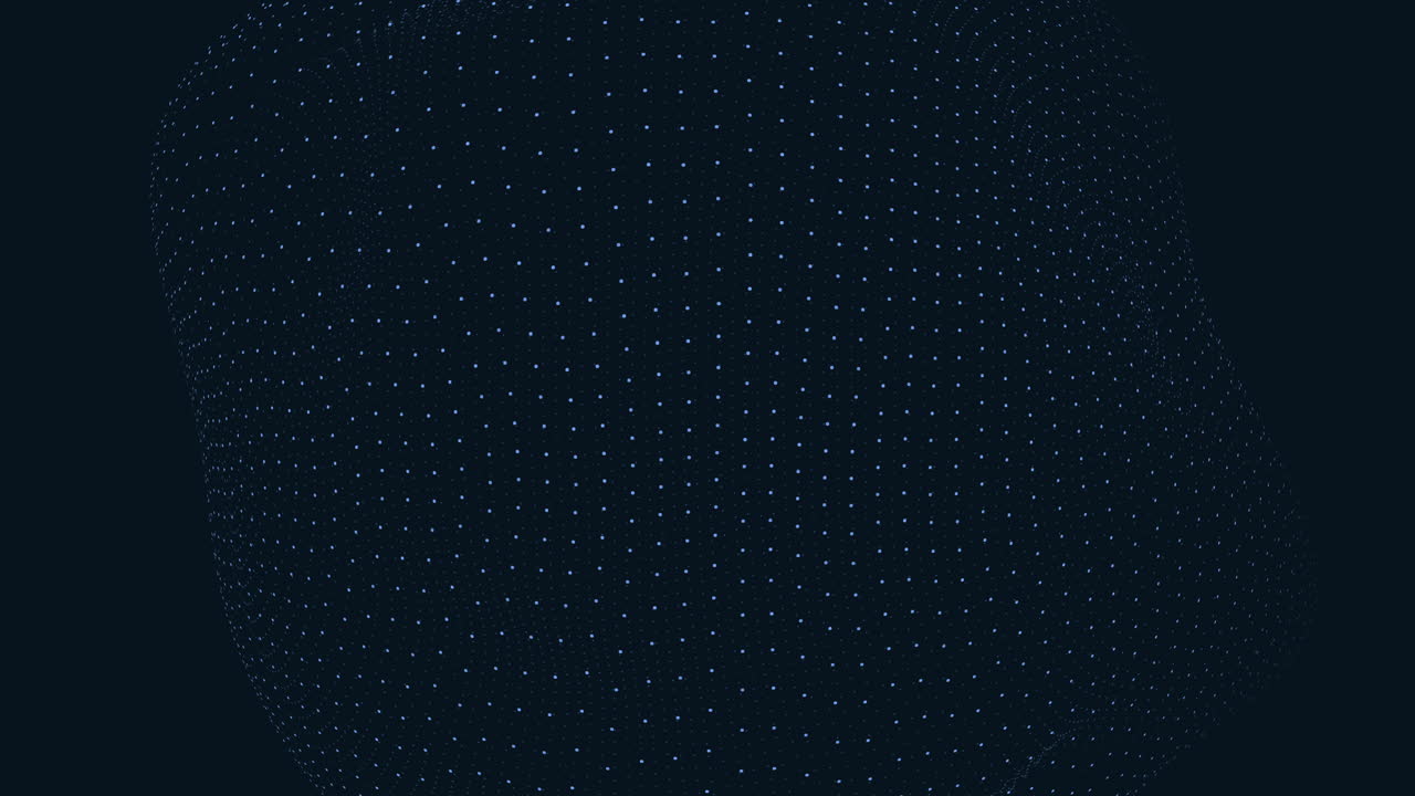 Contrasting monochrome dot pattern on dark background