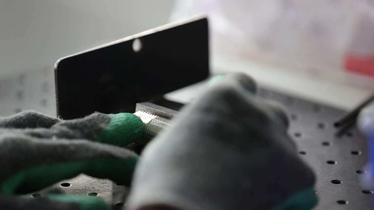 laser marking of high precision components PART