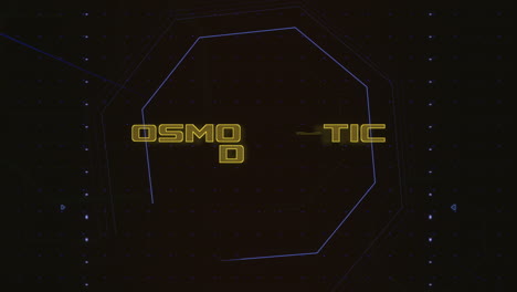 día de la cosmonáutica en el monitor de la nave espacial con elementos hud