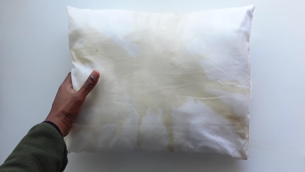 Stained Pillow