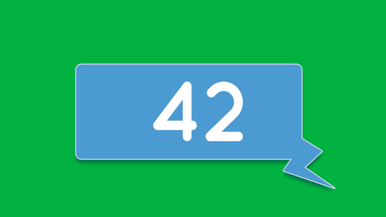 메시지 알림 증가 4k