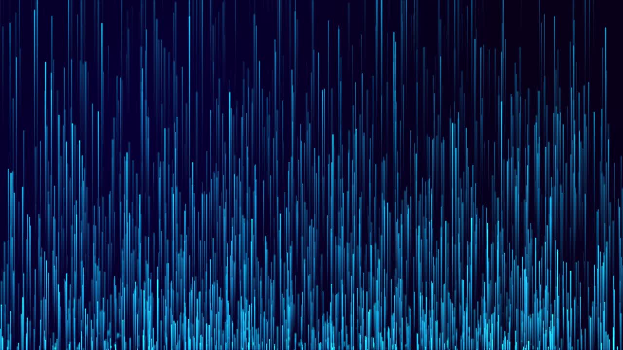 Evolution of data motion dots lines fibers trail wave background particles strive quantum technology