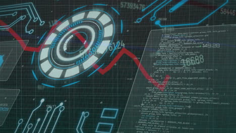 Animación-Del-Alcance-Y-Procesamiento-De-Datos-En-Todo-El-Mundo.