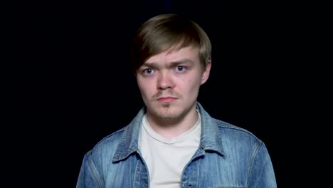retrato de un joven