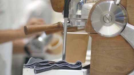 Coffee Machine in Action