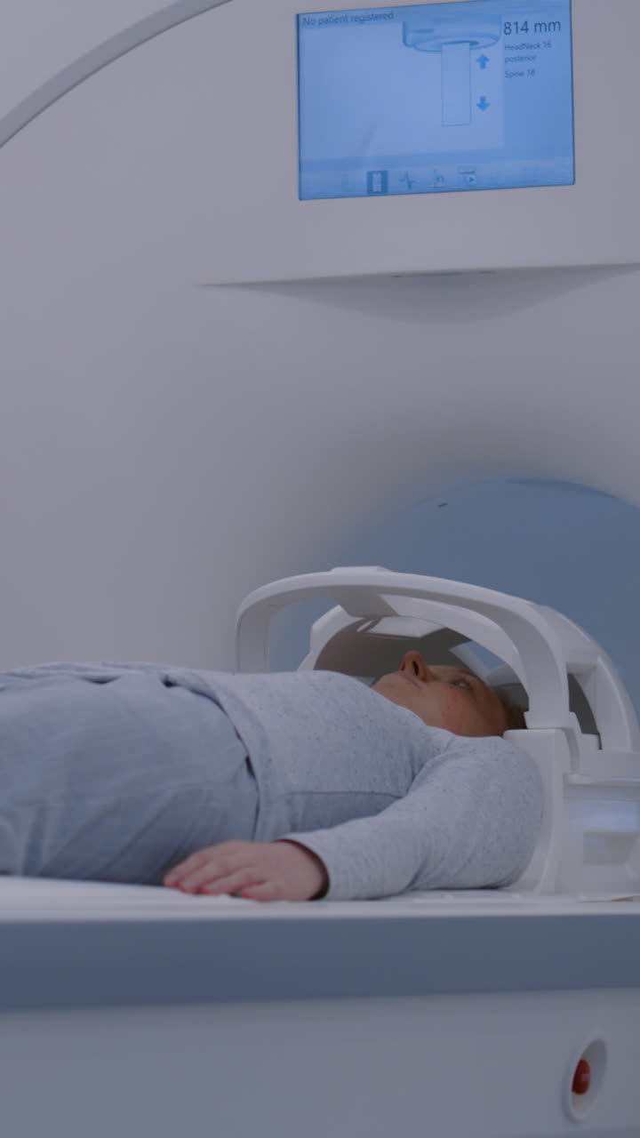 MRI Scan of a Patient | Premium Stock Video Footage