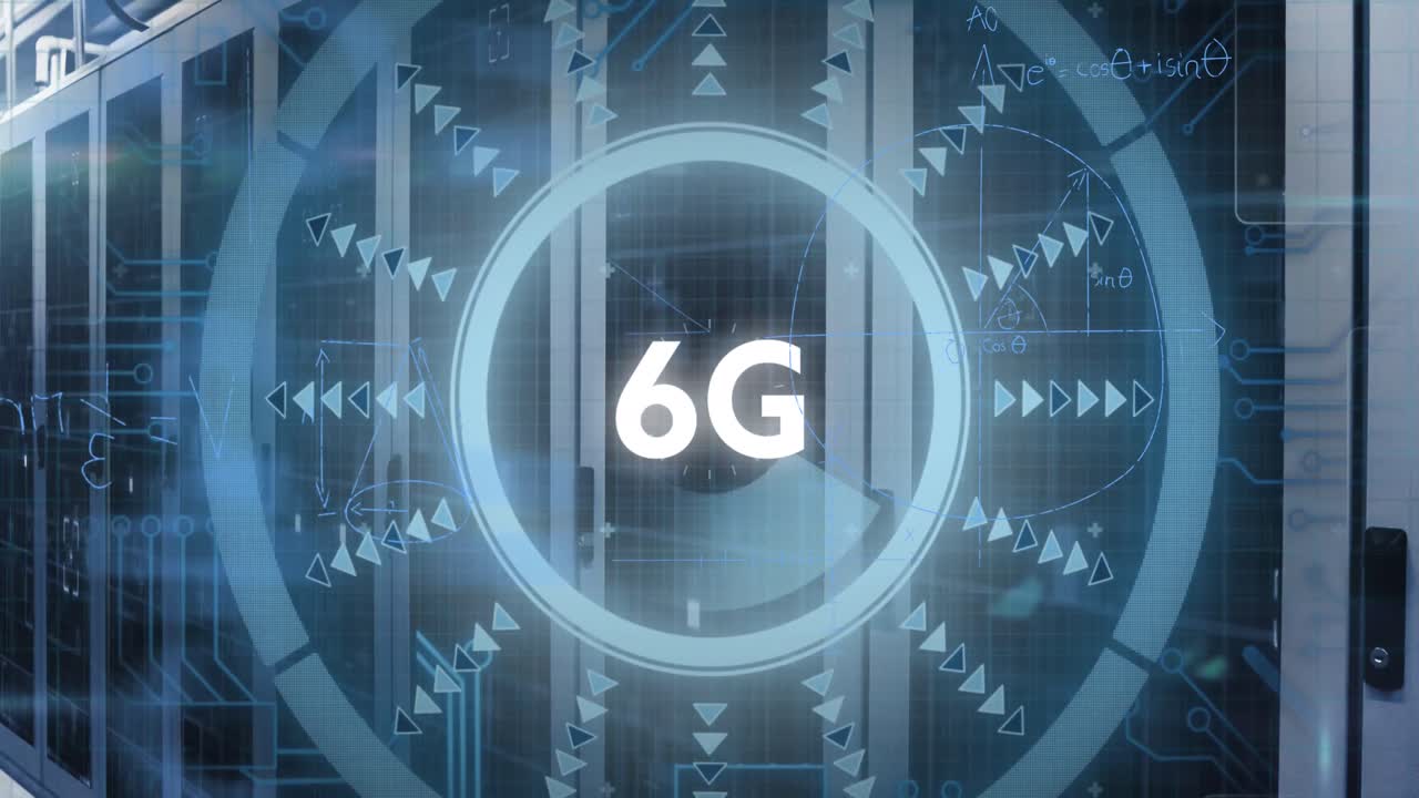 데이터 처리 및 서버 을 통해 6g 텍스트의 애니메이션