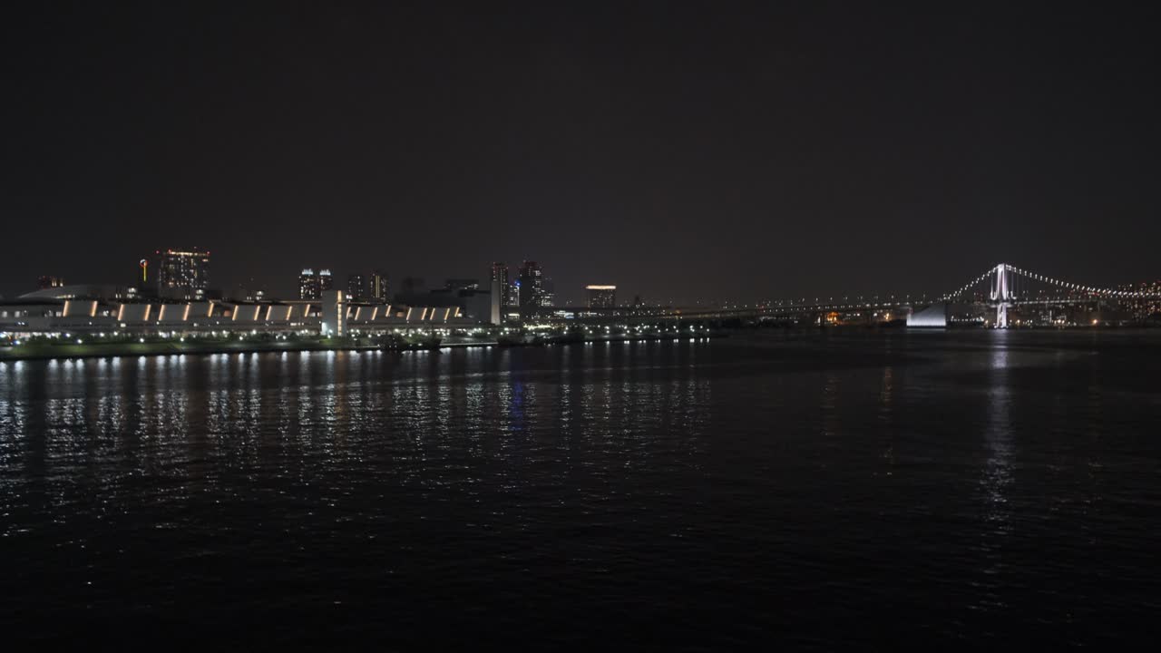 ночной вид парка тойосу гурури, токио, июнь 2022 года