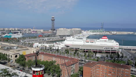 Teleférico-En-Barcelona