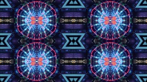 Kaleidoscope-with-Bokeh-of-Ferris-Wheel,-#1