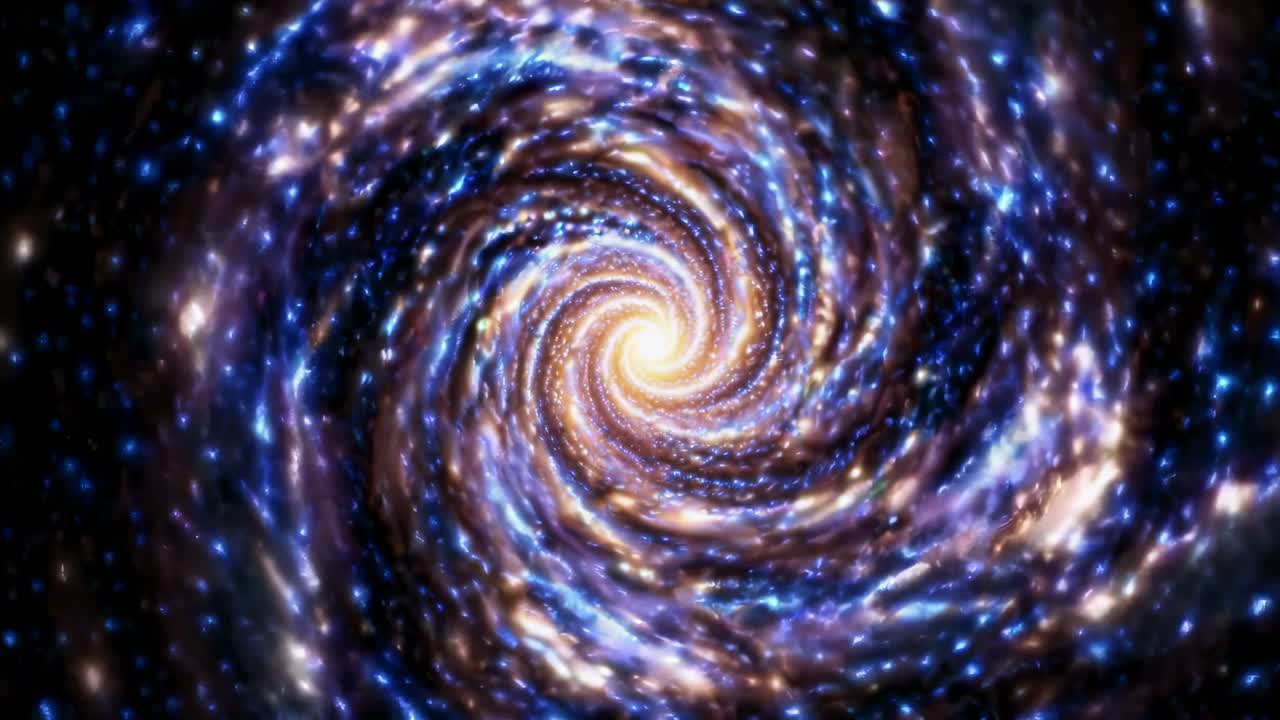 galaxia espiral en el espacio profundo