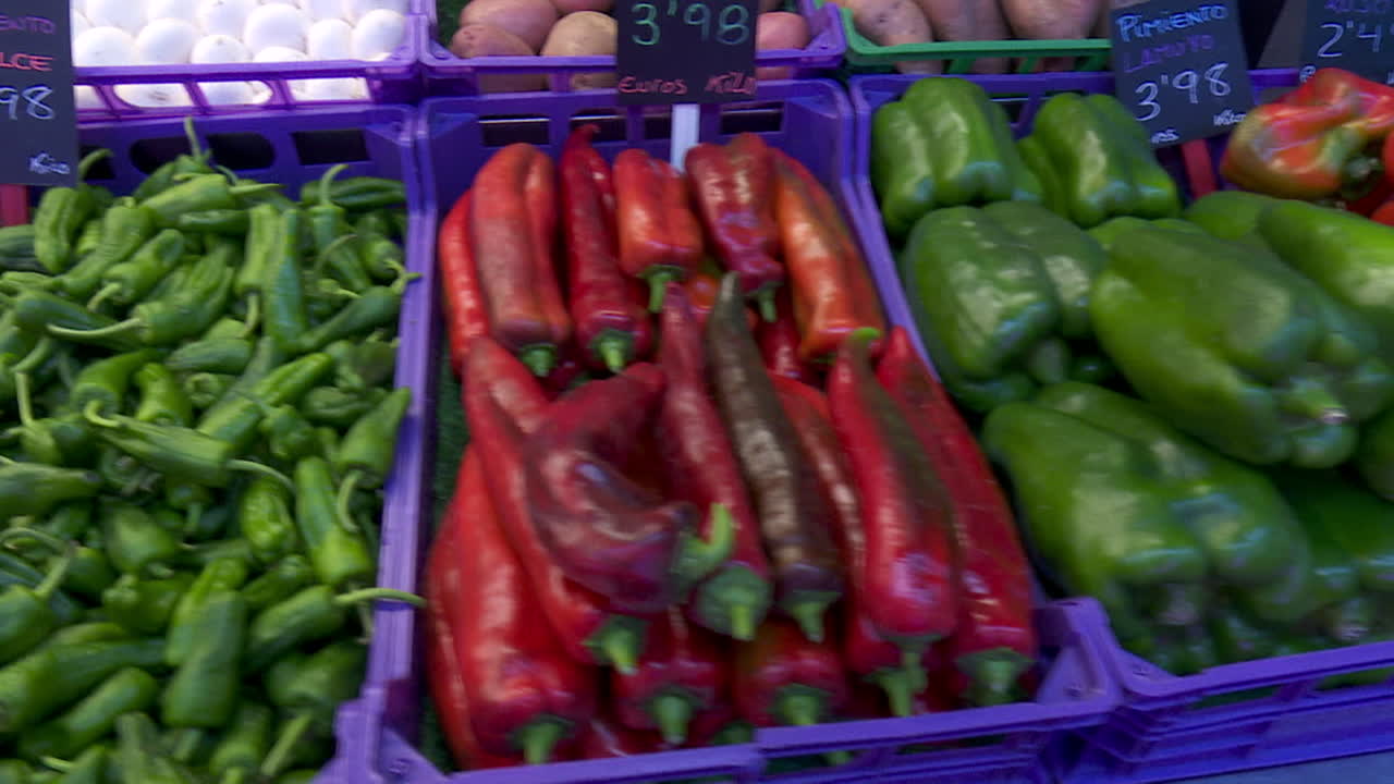 Fresh Produce at a Farmers Market