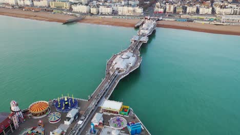 volando sobre el muelle de brighton