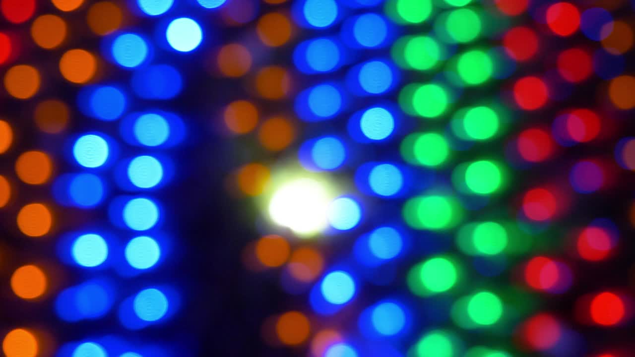 Abstract Light Bokeh Background