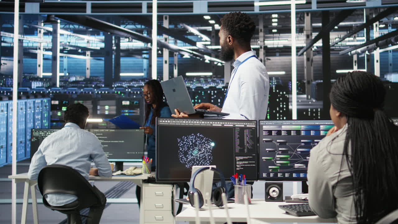 Data center programmer uses node tree software to identify equipment issues