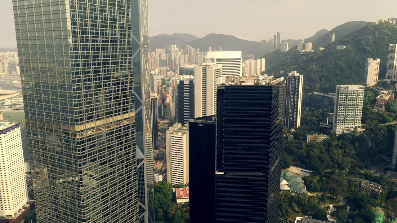 Paisagem urbana de Hong Kong
