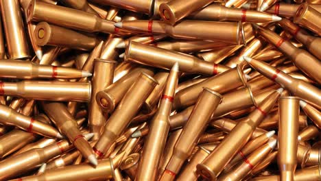 pile of bullets rotating background