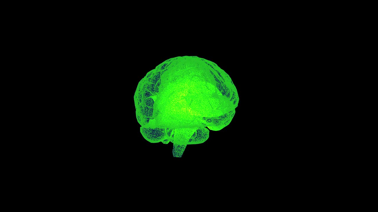 Brain binding of cells to IR Vision loop