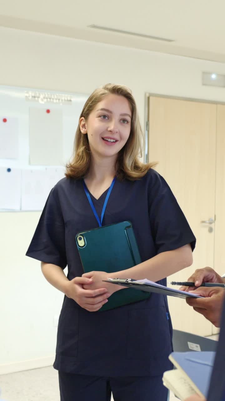 Nurse in a hospital setting
