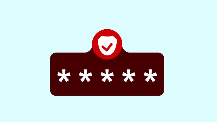 Digital Password Entry and Security Verification Animation