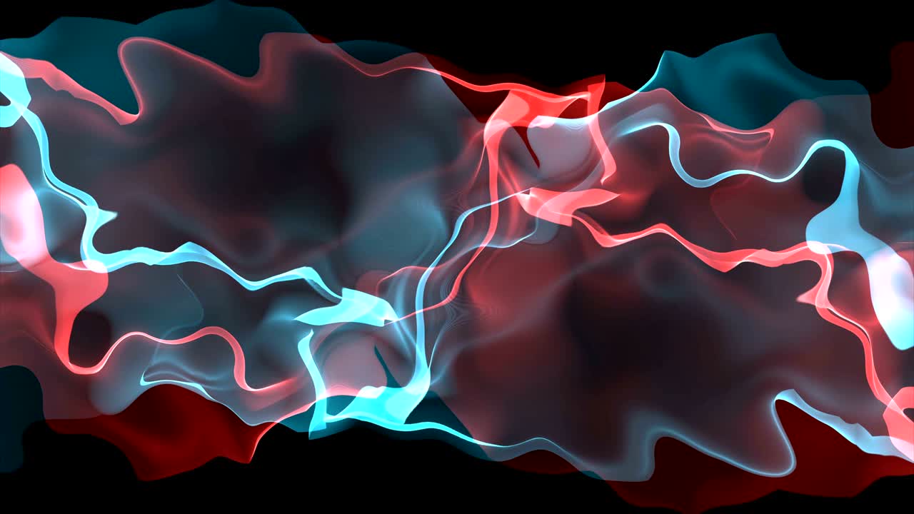 digital turbulent paint splash smoke cloud soft abstract background - new unique quality colorful joyful motion dynamic video footage