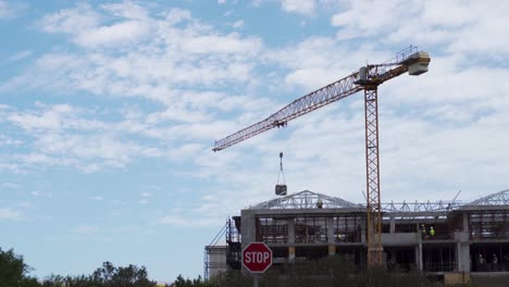 crane-machine-working-on-mall