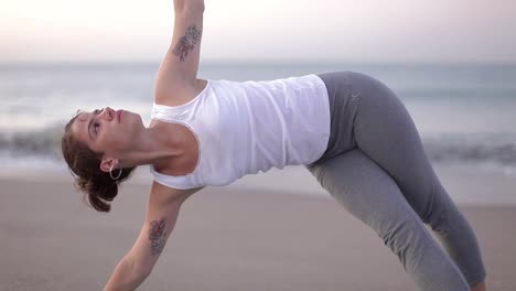 young woman doing yoga 18