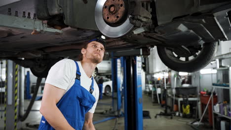 Mechanic-in-the-workshop