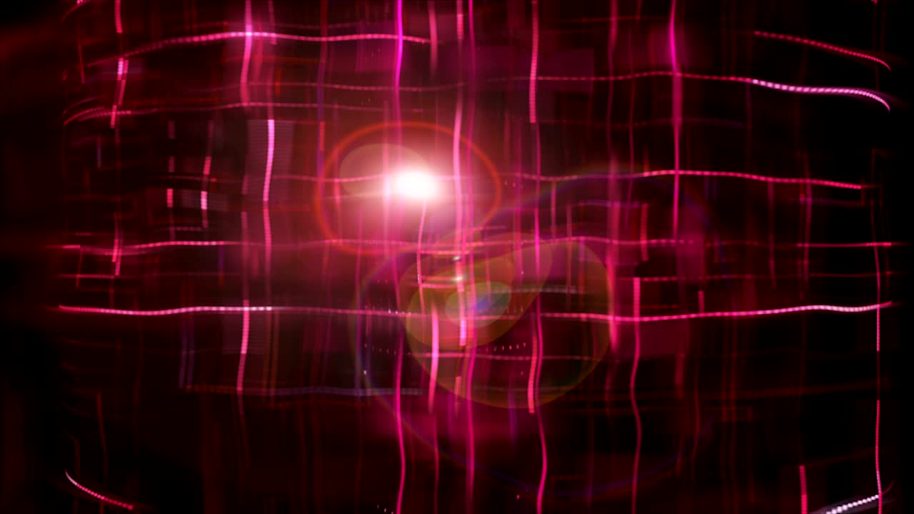 abstracción brillante punteada con efecto de distorsión, telón de fondo de renderización 3d, generado por computadora