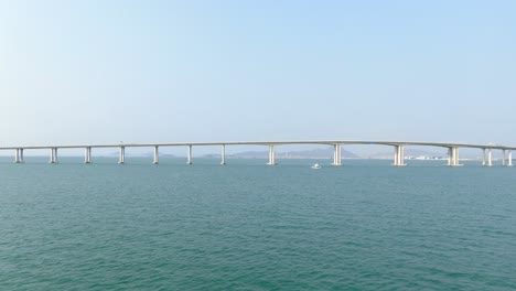 hong kong-zhuhai-macao bridge, the longest sea crossing in the world