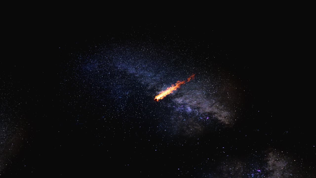Brændende asteroide rammer jordlignende planet