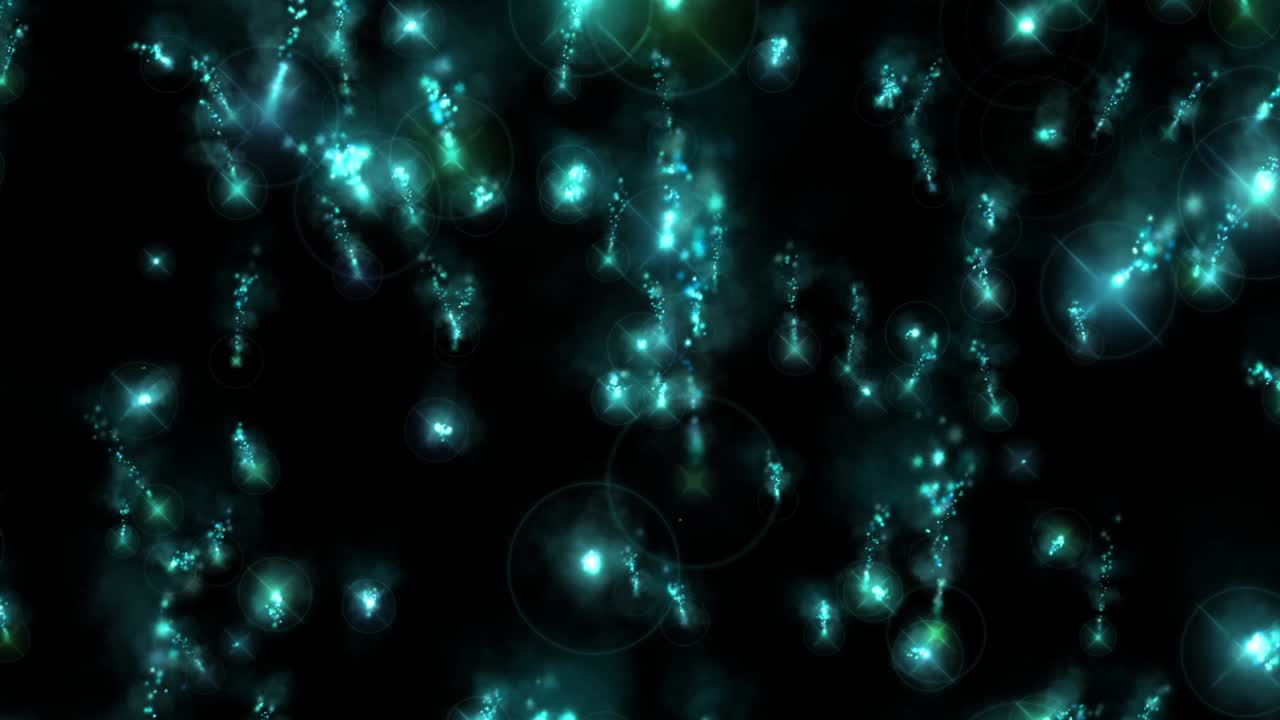 chispas de fuego partículas de color animación gráficos de movimiento