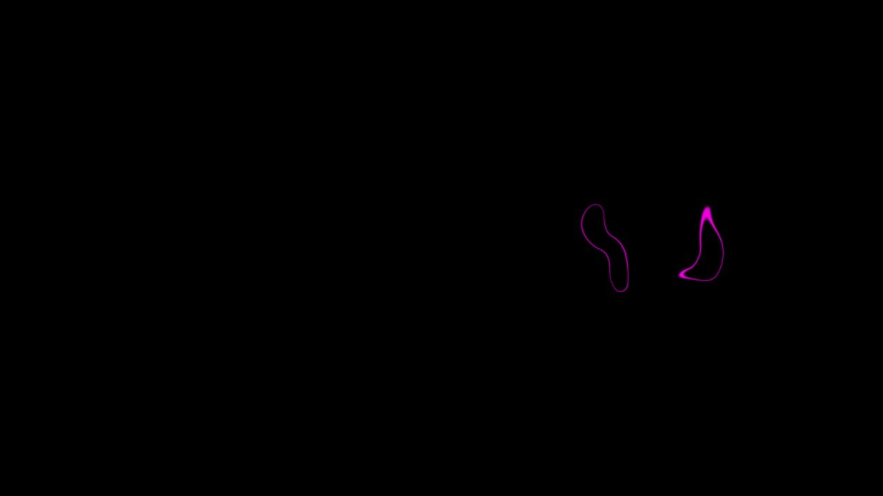 Distorted circle spread loop animation motion graphics