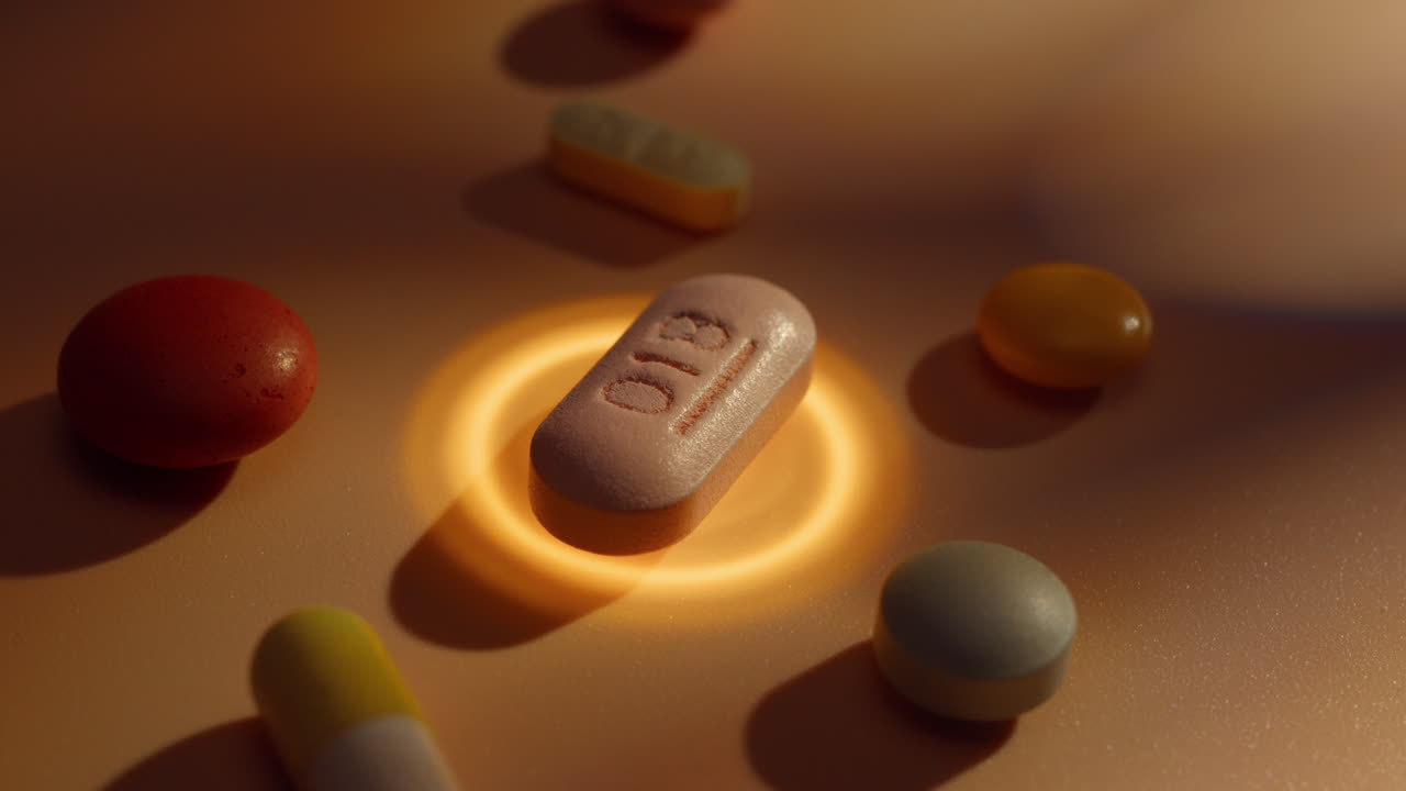 Highlighted Pill with Other Medications