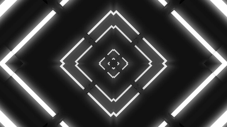 Abstract Neon Tunnel