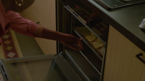 woman cooking in the kitchen